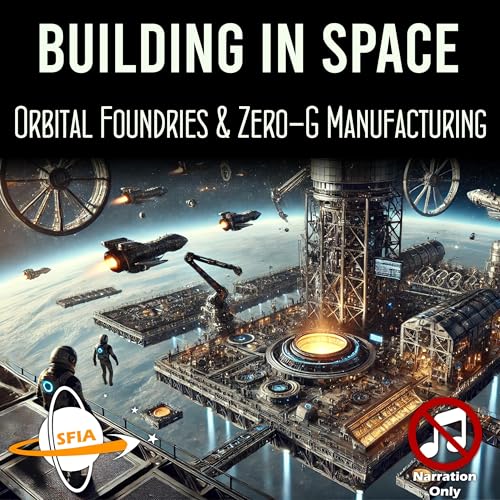 Page de couverture de Orbital Foundries & Zero-G Manufacturing - Building in Space (Narration Only)