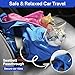 Amkune Cat Carrier Pouch, Bonding Care & Stress-Free Calm, Soft Cat Carrier Bag for Adult Cats 10–20 lbs, Restraint Bag for Vet Visits, Grooming & Everyday Care – Klein Blue
