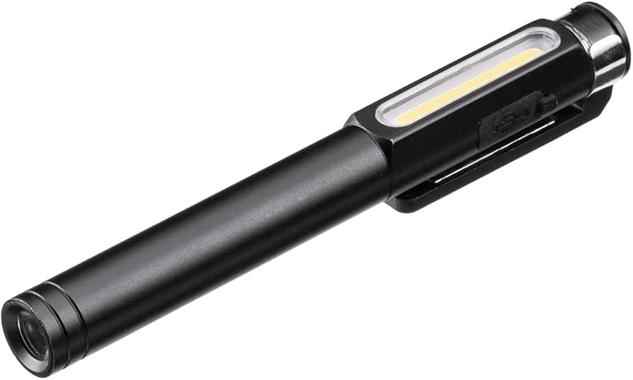 Amazon.co.jp: サンワダイレクト ペンライト LED 充電式 マグネット