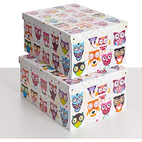 KANGURU Aufbewahrungsboxen aus Karton, Geschenkboxen aus pappe Cover