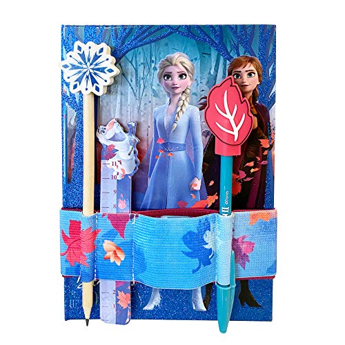 FROZEN II- Disney Diario con Accesorios Frozen 2 Cuaderno tematizado, Color Set (CIFE Spain 41908)