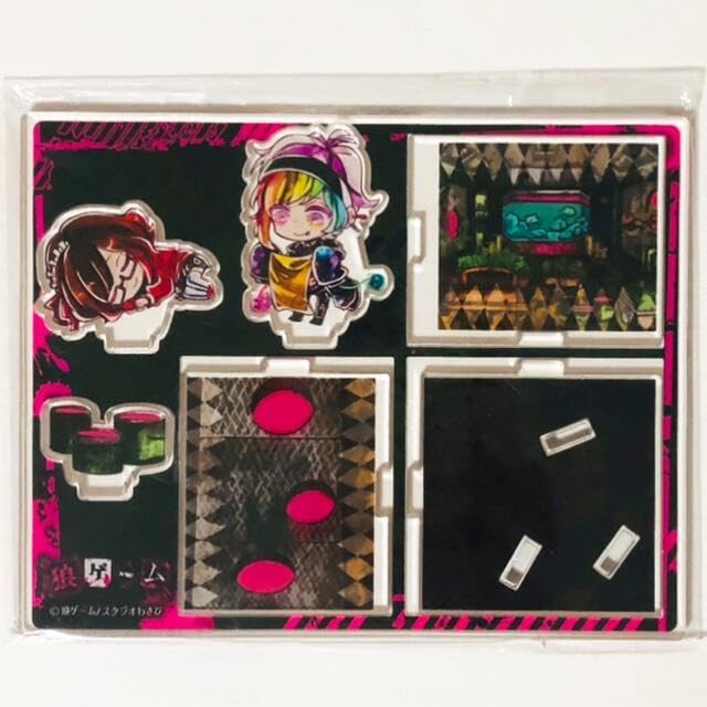 新品★狼ゲーム【リンタロウ＆ミサキ】アクリルジオラマ 狼ゲームリンタロウ&ミサキアクリルジオラマ