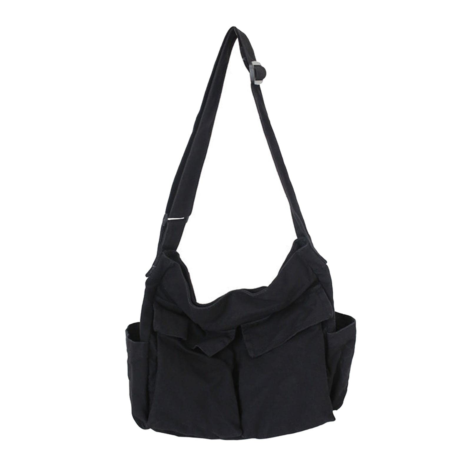 Shoulder Bag Messenger Bag Large Crossbody for Women Students One size Black Clothing, Shoes & Accessories | Womens Handbags & Bags-image-46