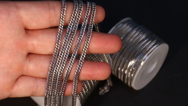 小物 FILTH TINY CUBAN DOUBLE CHAIN / SIL FILTH TINY CUBAN DOUBLE CHAIN / SIL