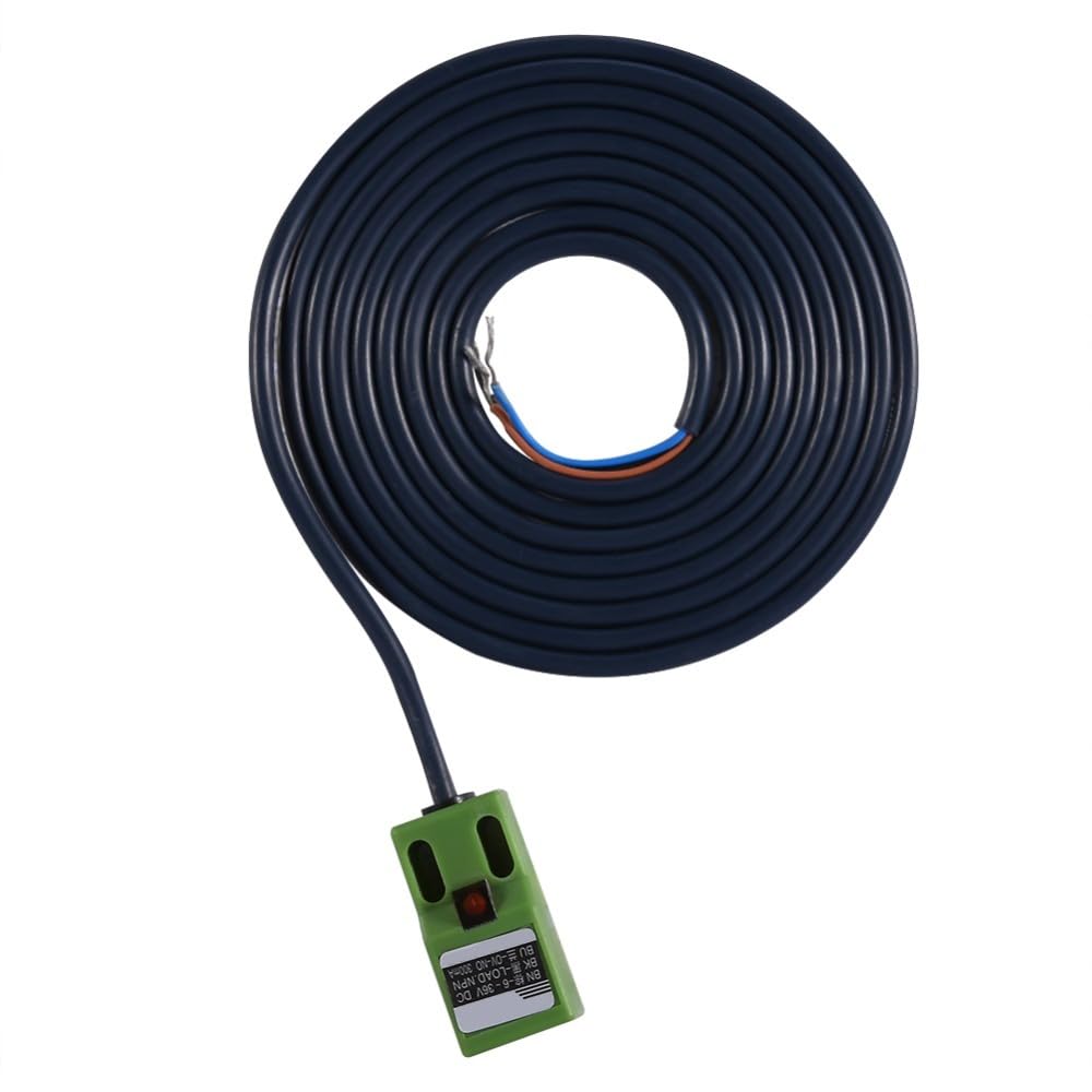 SN04-N NPN Proximity Sensor 4mm Detection – 6-36V DC Inductive Switch for Metal Detection, 3-Wire Normally Open Industrial Automation