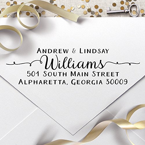 Pretty Custom Personalized Self Inking Return Address Stamp - Great Wedding, Housewarming, Teacher, Or Client Gift #TOP1