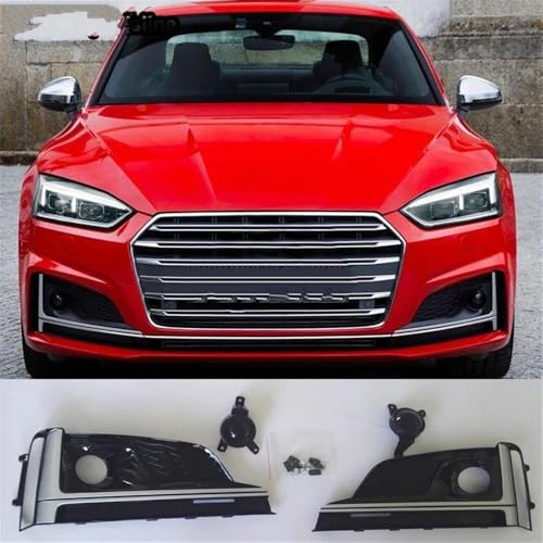 Grille de protection phare antibrouillard S5 calandre ABS premium - 3
