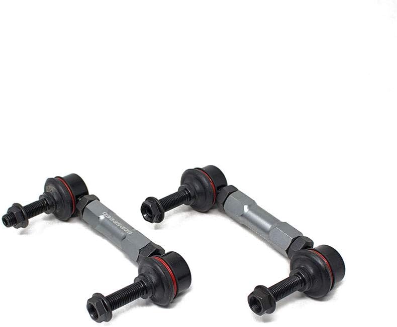 Godspeed SB-TR-60-10 Adjustable Sway Bar End Links, Universal Fit With 110-140mm, 10mm Stud w/ 12mm Spacer