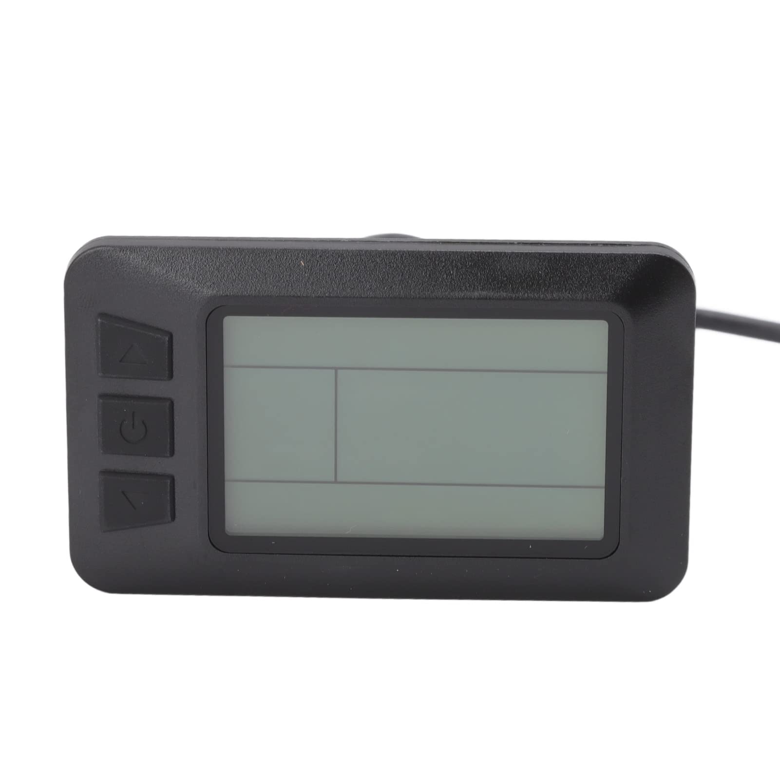 equlup 24V 36V 48V Electric Bikes LCD Display Meter, 5Pin Interface Electric Scooter Panel Screen Water Proof Bikes Speedometer for 22.2mm Handlebar