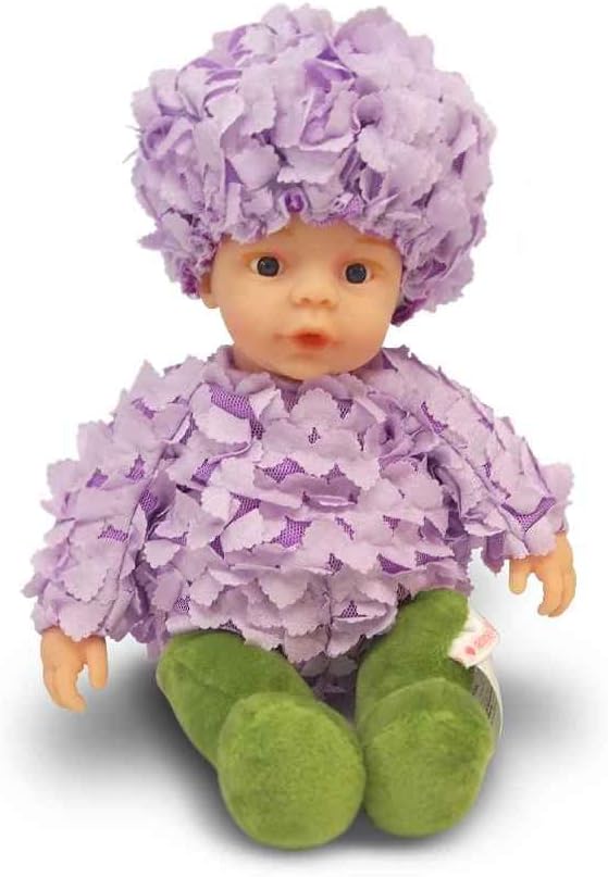 Anne Geddes579173 Baby Hydrangea Doll Light Purple 23cm - Baby Hydrangiss Collection
