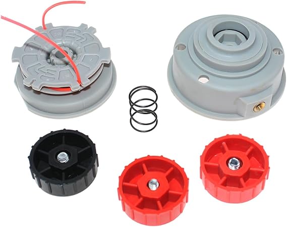 String Trimmer Head with Bump Knob for Homelite Ryobi McCulloch MTD Troy-Bilt Craftsman Cub Cadet Murray DA-03001-A DA-04591-A DA03001 ST155 ST165 ST175 ST27