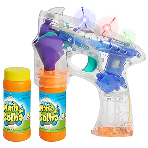 Lançador Mania De Bolha Cristal Com Luz - Dm Toys, Shop Toy