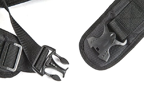 Adjustable Motorcycle Safety Seat Belt Electric Vehicle Safety Harness Strap for Children Safety(Black)