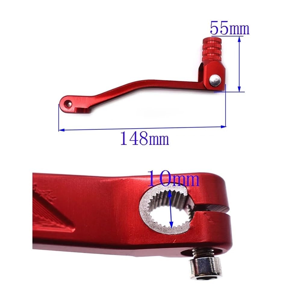 Pedal Palanca Accesorios Motocicleta Accesorios Motocicletas Pedal Cambio Marchas Pedal Cambio Marchas para Motocicletas Cross-Country Modificadas Pedal Arranque Accesorios Pedal Arranque