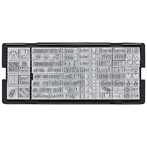 Ersatztypen für stieber® Stempelautomaten Piktogramm (96 Typen) S-730