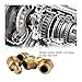 Metric Grease Fittings Kit, 15 Pcs Set Car Grease Nipple Set M6 M8 M10 Oil Nozzle Fitting Kit Threaded Brass Straight Filling Grease Nipples
