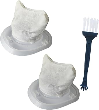HNVCF10 Vacuum Filter Replacement, Compatible with HNVC115 HNVC215 HNVC220 Series Handheld Vacuums, Washable Reusable, Restore Suction, 2 Pack