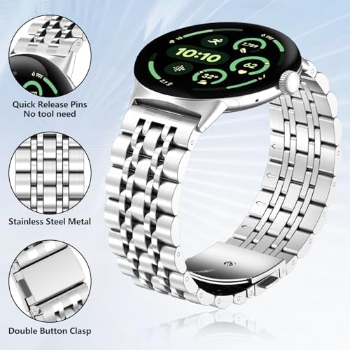 Google Pixel Watch ステンレス シルバー Amazon.co.jp: Google グーグル Pixel Watch 心拍計機能