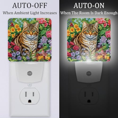 Lámpara de noche LED con sensor atardecer para niños miniatura 2