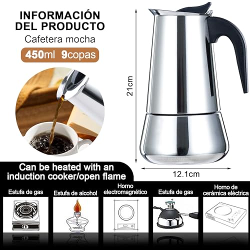Opiniones y reviews de Cafetera de acero inoxidable al mejor precio. 21 Imagen adicional