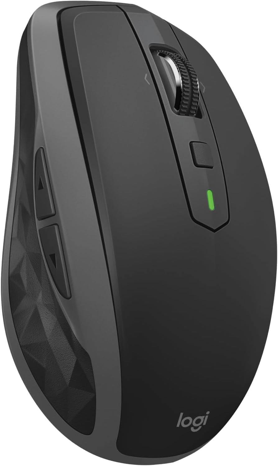 Logitech MX Anywhere 2S Bluetooth Edition Wireless Mouse - Use On Any Surface, Hyper-Fast Scrolling, Rechargeable, Control Up to 3 Apple Mac and Windows Computers and Laptops (Renewed)