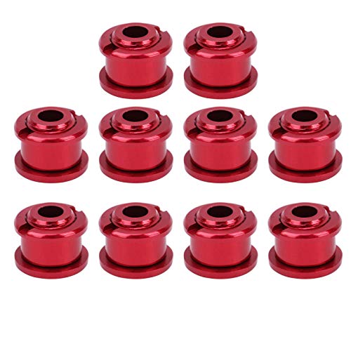 Boulons de plateau de vélo 4.9mm vis colorées rouge pour roue à chaîne unique VTT