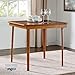 MECO Stakmore Classic Straight Edge Wood Folding Card Table, Fruitwood Frame