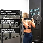 Barbell Pad Squat Pad for Squats—Squat Bar Pad—Great for Weightlifting,Lunges and Hip Thrusts—Foam Sponge Pad—Fit Standard and Olympic Bars Perfectly - Image 5