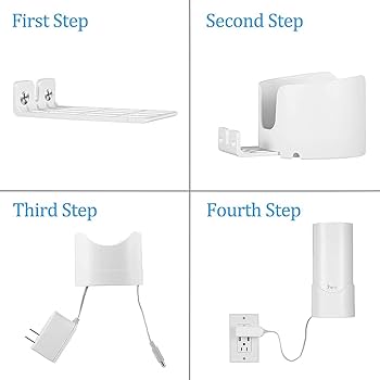 Amazon | Deco M4ルーター用の省スペース管理コンセントマウント Amazon | Deco M4ルーター用の省スペース管理コンセントマウント