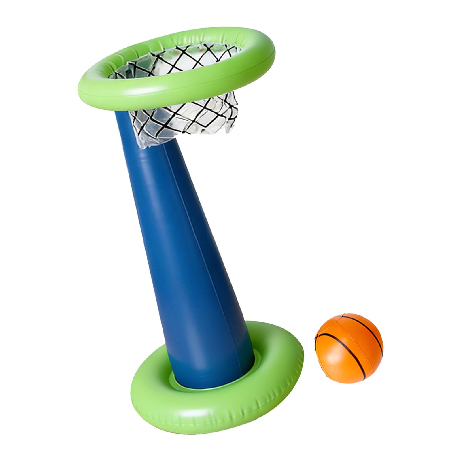 Ljmyy Inflatable Basketball Hoop For Pool Fun Featuring PVC Construction And Stable Base Design Perfect For Adults Family