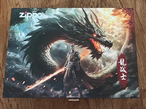 Encendedor Zippo Edición Limitada Samurai Dragon miniatura 5