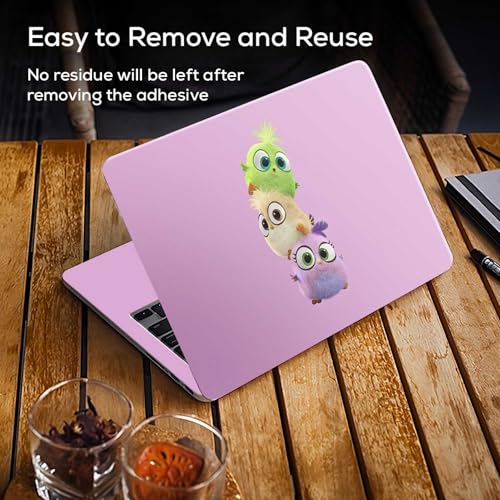 Image of Galaxsia Brid D2 Full Body Vinyl Laptop Skin /Sticker /Cover Upto 15.6 Inches Laptops Laminated-Removable-HD Quality Compatible for Hp-Dell-Sony-Lenovo-Asus etc.(15x10 Inches)
