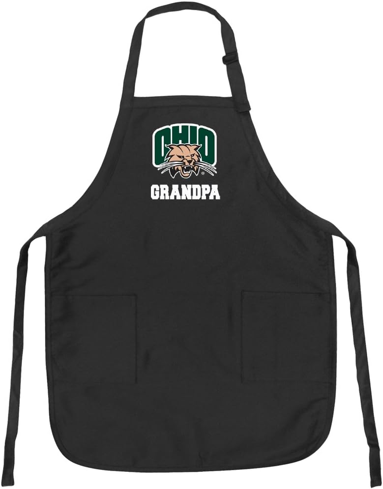 Broad Bay Ohio University Grandpa Aprons Ohio Bobcats Grandpa Apron w/Pockets