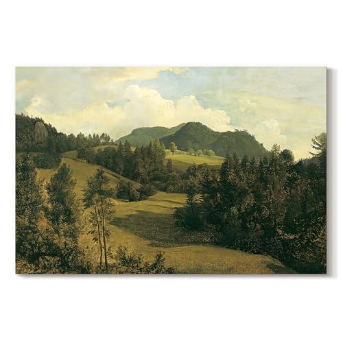 Friedrich Gauermann | The Woodland Valley | Art Print | GAL088