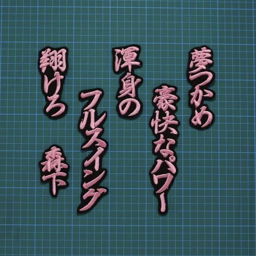 阪神タイガース 森下翔太 刺繍ワッペン 5点セット 筆記体【黒】応援歌 Amazon.co.jp: 阪神 タイガース 森下翔太 応援歌 黒 応援 刺繍