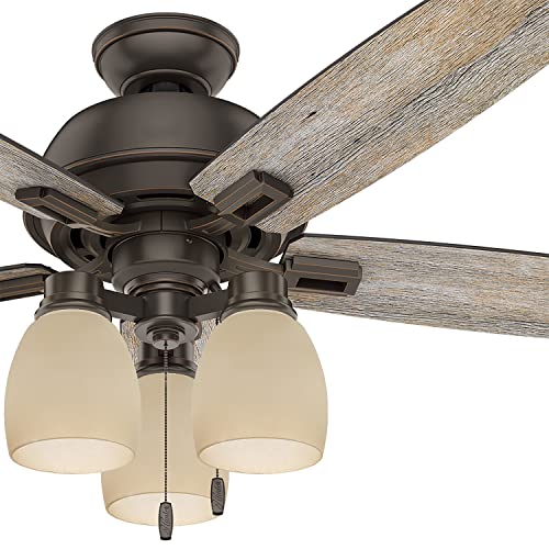 Aspen Creative 23159-4 Transitional Amber Ceiling Fan Shade, 2-1/4" Fitter, 4-1/2" Diameter x 4-7/8" Height, 4 Pack Replacement Glass, SCAVO by Aspen Creative - Image 2