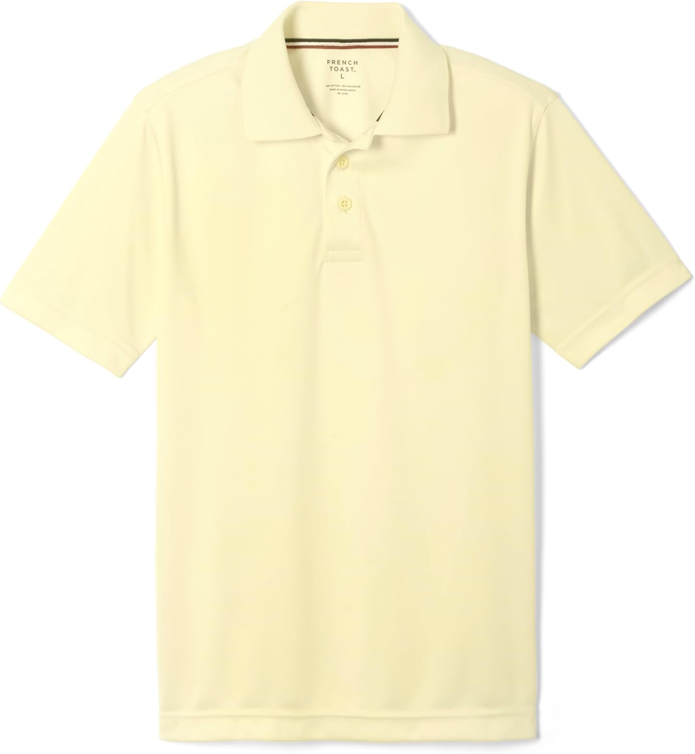 French Toast Mens Short Sleeve Performance Polo