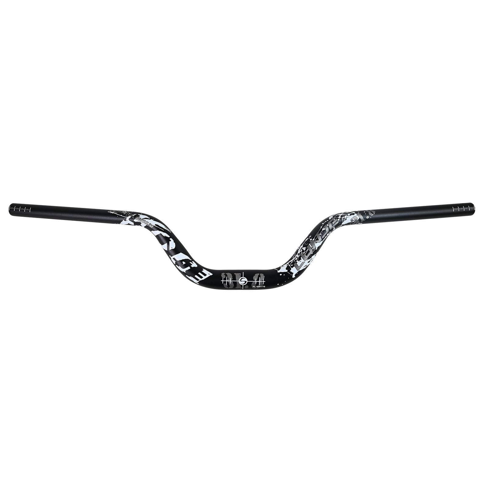 Guidon VTT Teyssor En Alliage Aluminium 31,8 X 720 Mm - Riser 60 Mm | Pour VTT Et Vélo Cross, Robuste Et Confortable