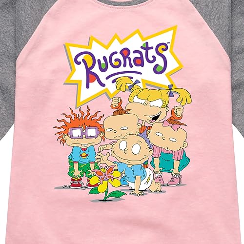 HYBRID APPAREL - Rugrats - Natural Wonder - Toddler & Youth Girls Raglan Graphic T-Shirt3