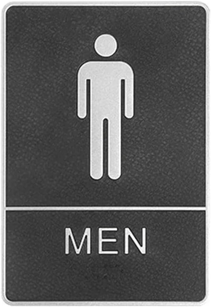 バスルームマークラベル 取り外し可能な裏面 粘着式トイレ WC サイン ウォールステッカー DIY 装飾 洗面所