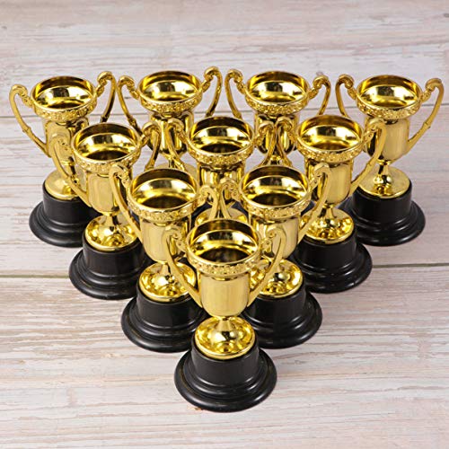 Toyvian Mini Troféus de 2Pcs para Mini- Troféu Copo Sports Ball Trophy Trophy Kids 20Pcs Pequenos