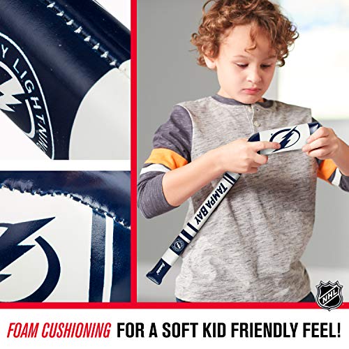 Image of Franklin Sports NHL Team Mini Soft Hockey Stick Set - NHL Team Soft Foam Mini Hockey Stick and Ball - Great Toy for Kids