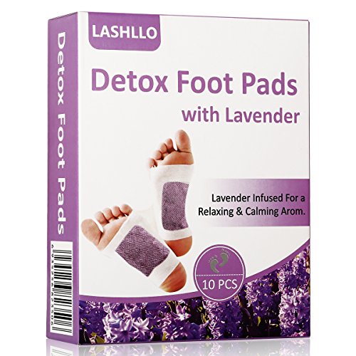 Patch per i Piedi, Detox dei Piedi, Cerotto per Piedi Detox, per la purificazione e la disintossicazione della lavanda per un sonno migliore, 10pcs