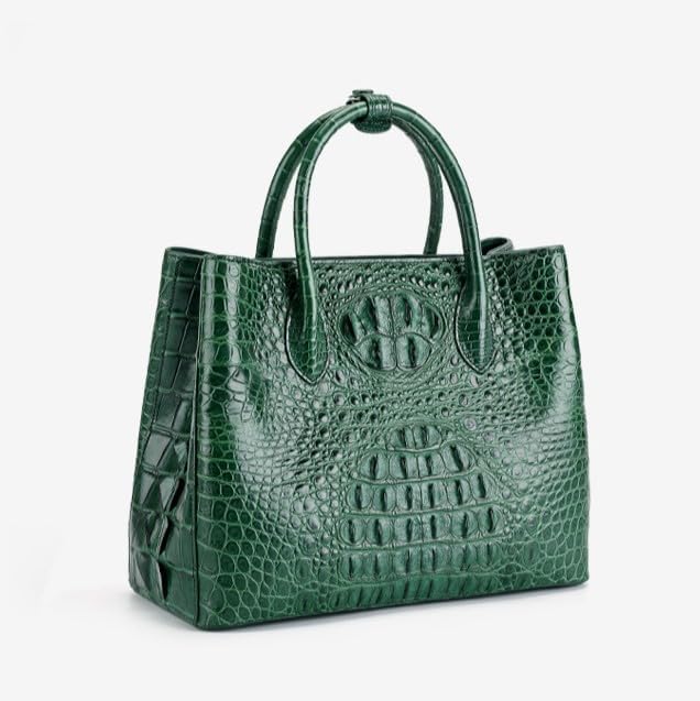 Genuine Crocodile Leather Women Handbag Real Alligator Skin Shoulder Bag Luxury Tote Bag Crossbody Bag