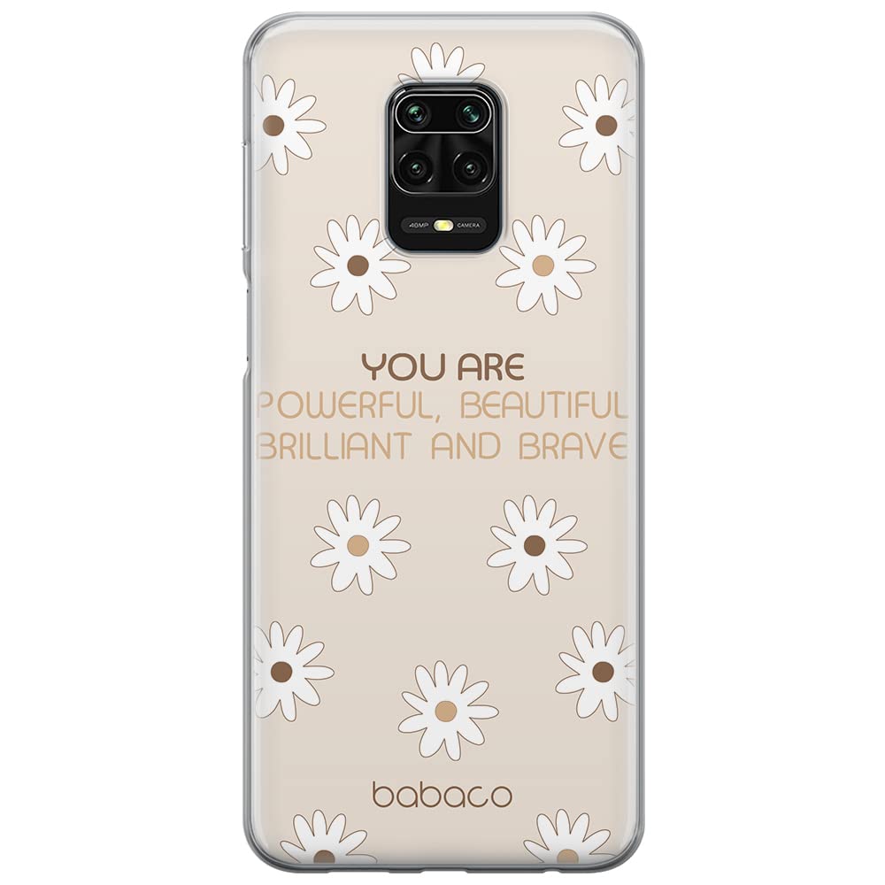 Custodia ERT GROUP Per Xiaomi Redmi Note 9 Pro / 9S – Cover Originale Babaco Modello Flamingo 001