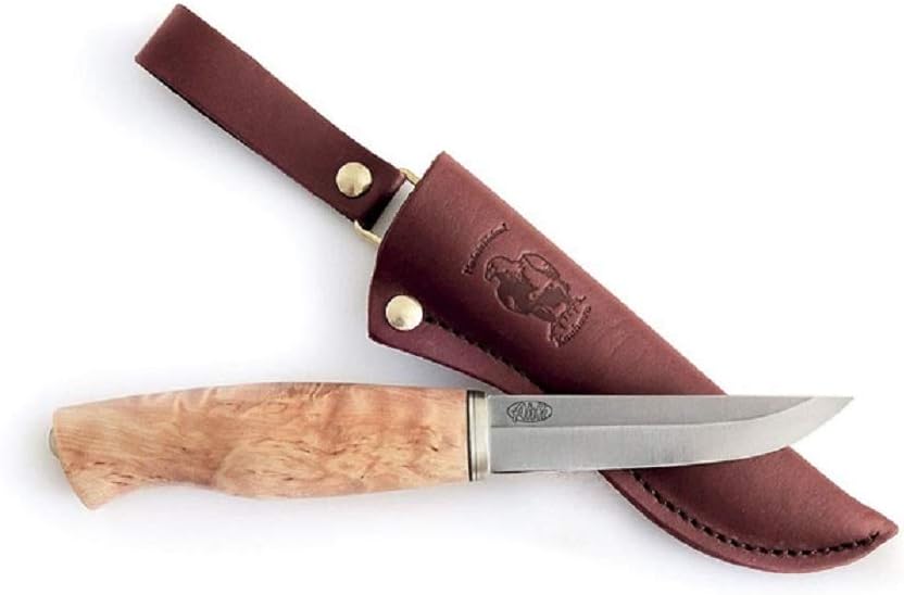 Ahti JÄNKÄPUUKKO Stainless Steel Scandinavian Knife from Finland