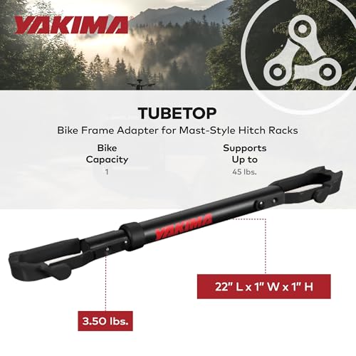 Image of Yakima TubeTop Hitch Mounted Bike Rack Seat Post Adapter, 2 Pack