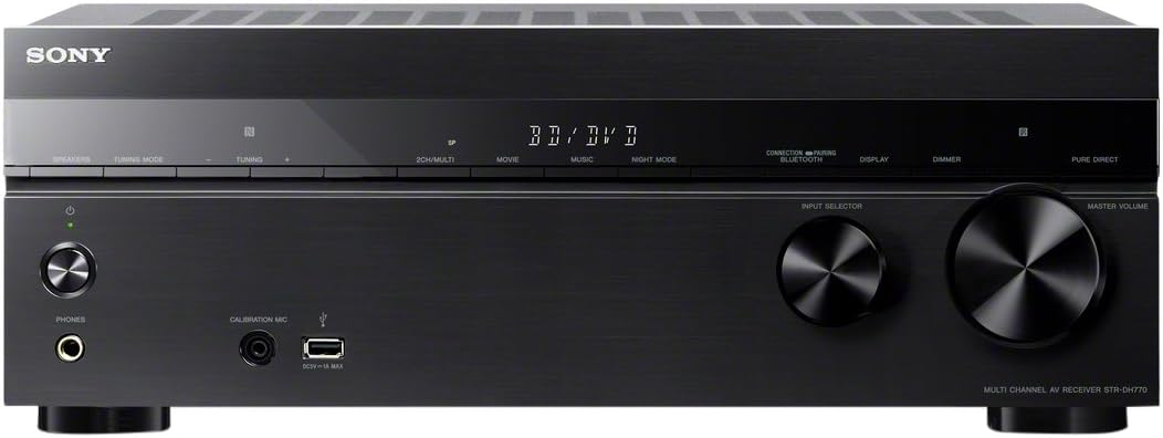 Sony 7.2 Channel Home Theater 4K AV Receiver (STRDH770)