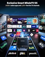 [Official Apps & Live TV & 330° Stand]Smart Mini Projector with WiFi and Bluetooth Ultra-thin, 4K Support Outdoor Movie Projector, Auto Focus, HDR10, Portable 1080P Projector for Bedroom/Home/Celling — image 2