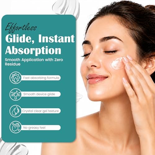 Super Conductive Gel 150ml – Microcurrent & Radiofrequency Gel with Niacinamide, Vitamin C & E – Hydrating, Skin Smoothing & Glow Boosting – Fragrance-Free, Suitable for Sensitive Skin — 사진 6